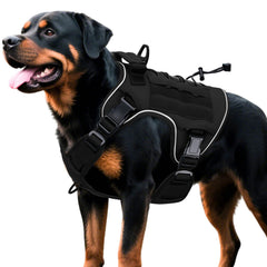 Bruvoalon arnés táctico de carga pesada para perros grandes, duradero y resistente.