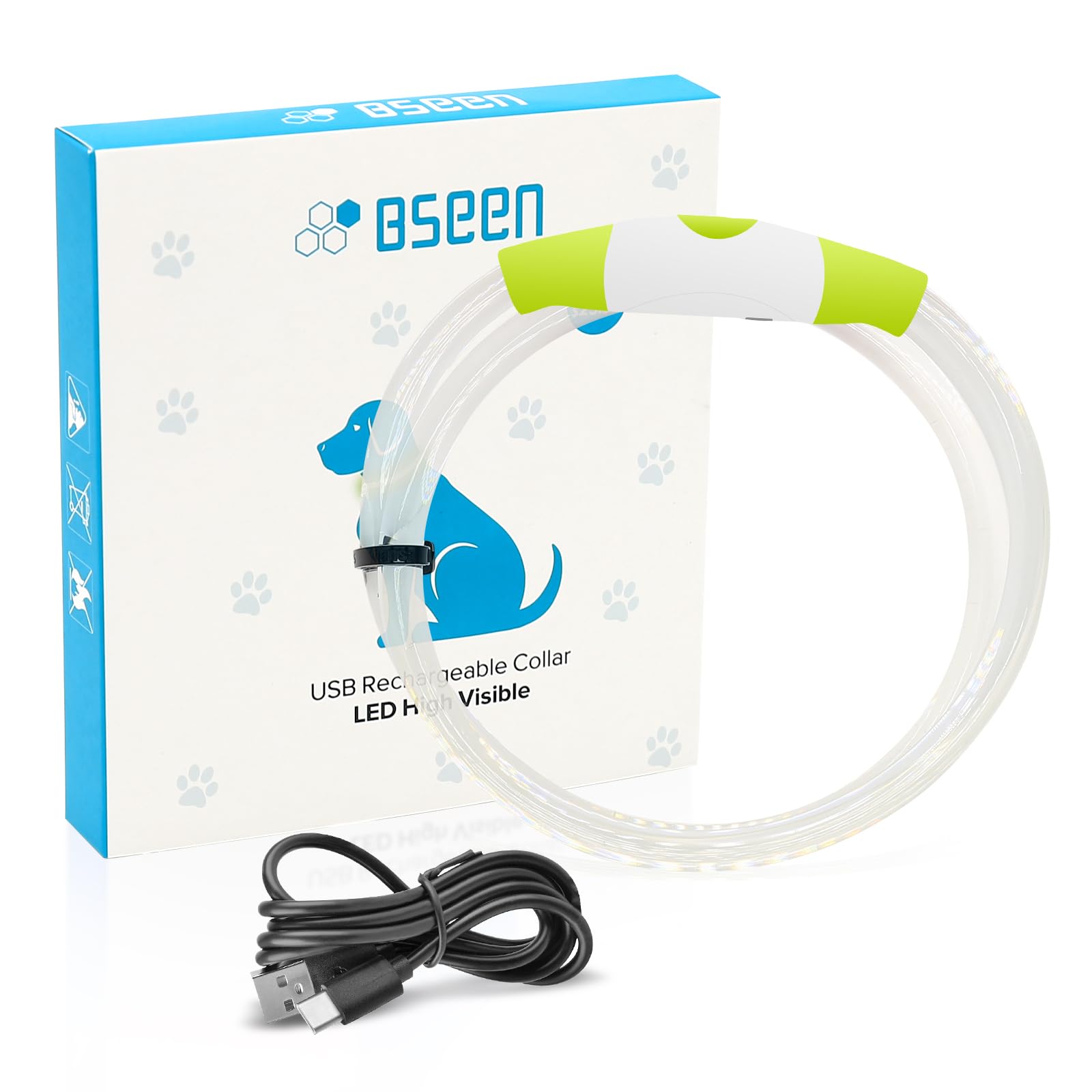 Collar LED BSEEN con soporte postventa rápido y confiable.