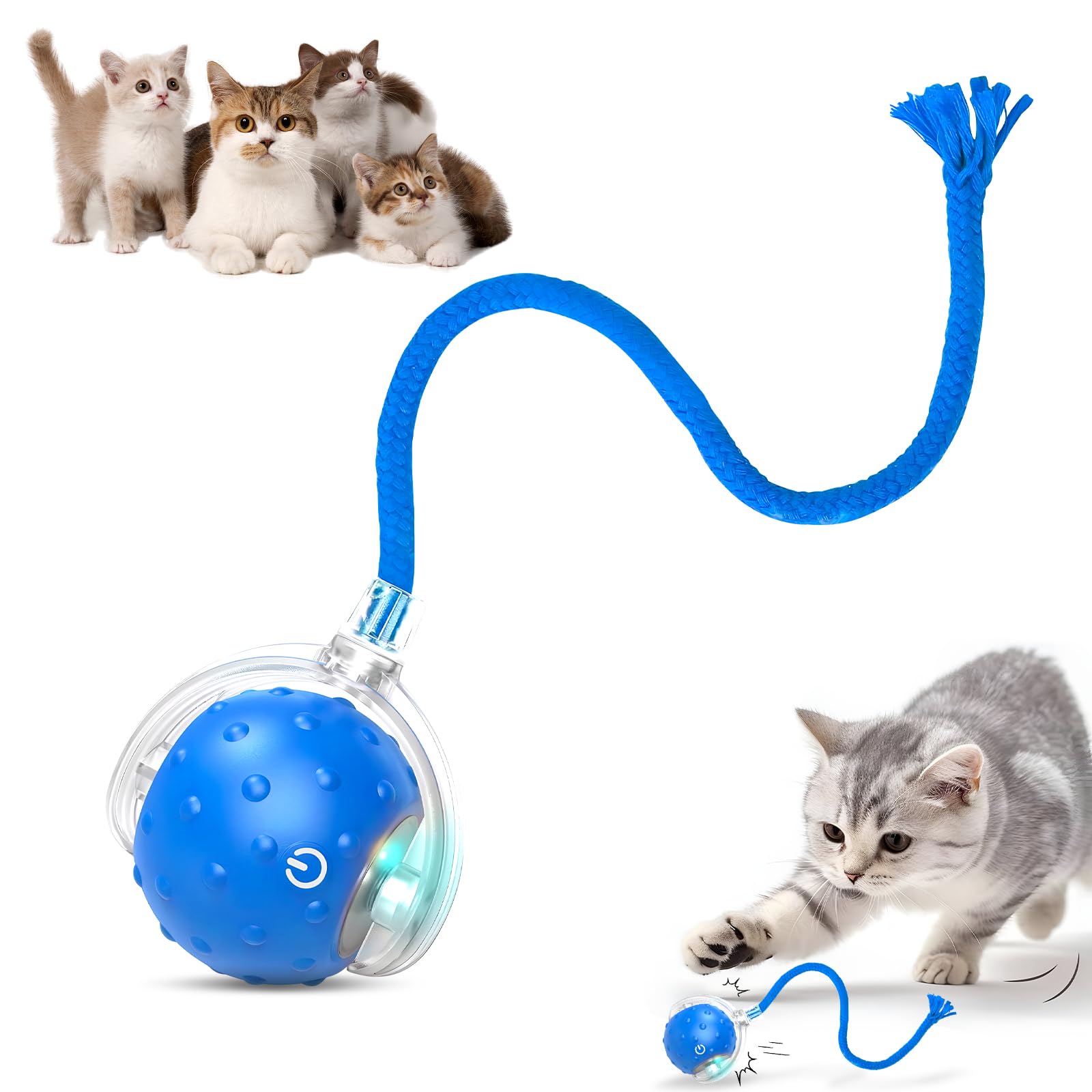 BSolus TinyFetch bola interactiva para perro impulsa juego dinámico en casa