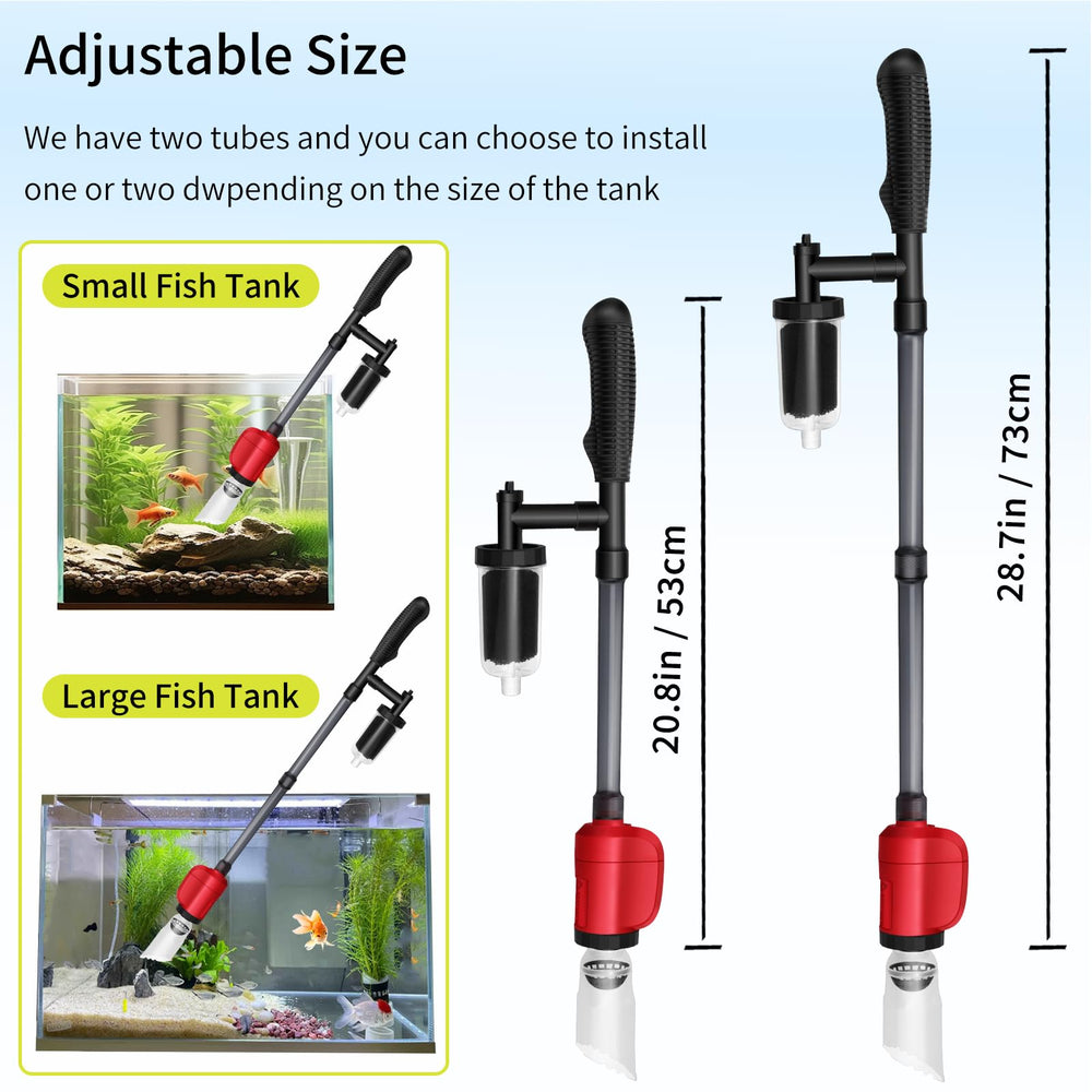 BSTCWCP accesorios completos para limpieza rápida del acuario.