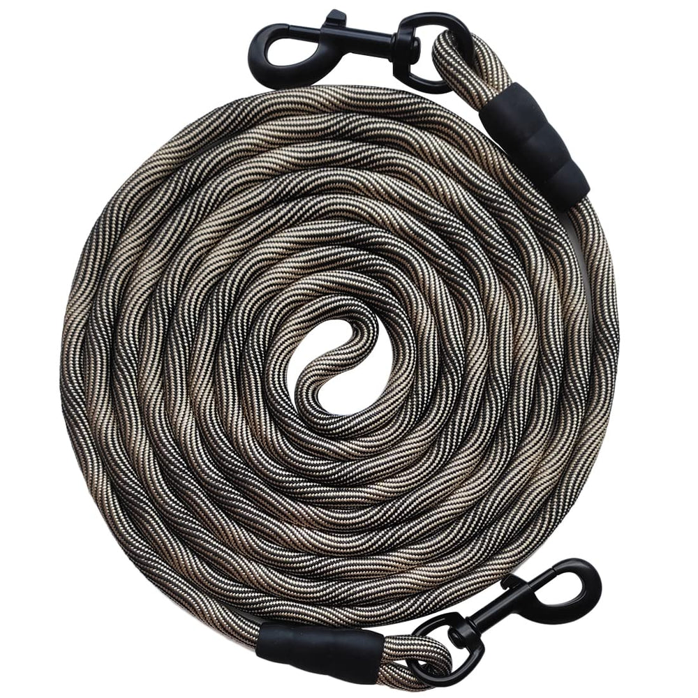 BTINESFUL cuerda de atadura 8ft beige para patio y jardín, visibilidad y libertad controlada