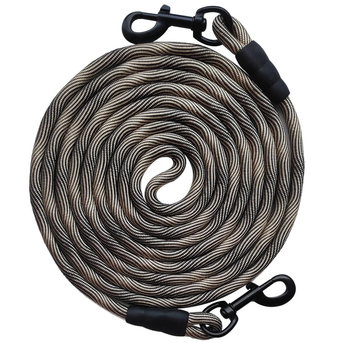 BTINESFUL cuerda de atadura 8ft beige para patio y jardín, visibilidad y libertad controlada
