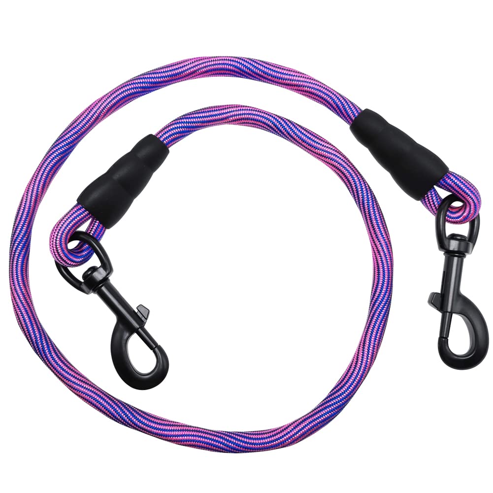 BTINESFUL cuerda para perro corta 3 pies, ideal para entrenamiento y control en casa