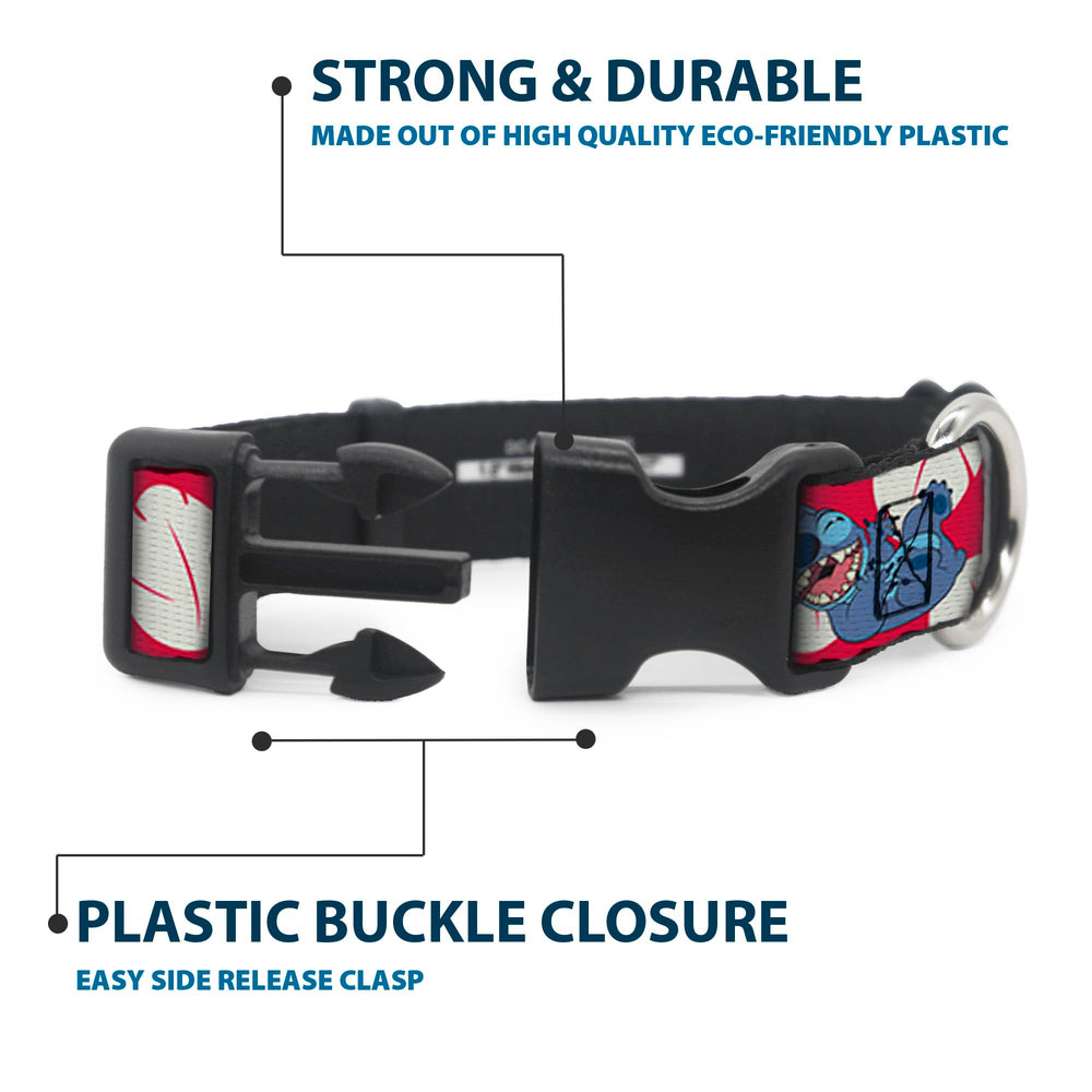 Collar Buckle-Down artesanal hecho en Estados Unidos