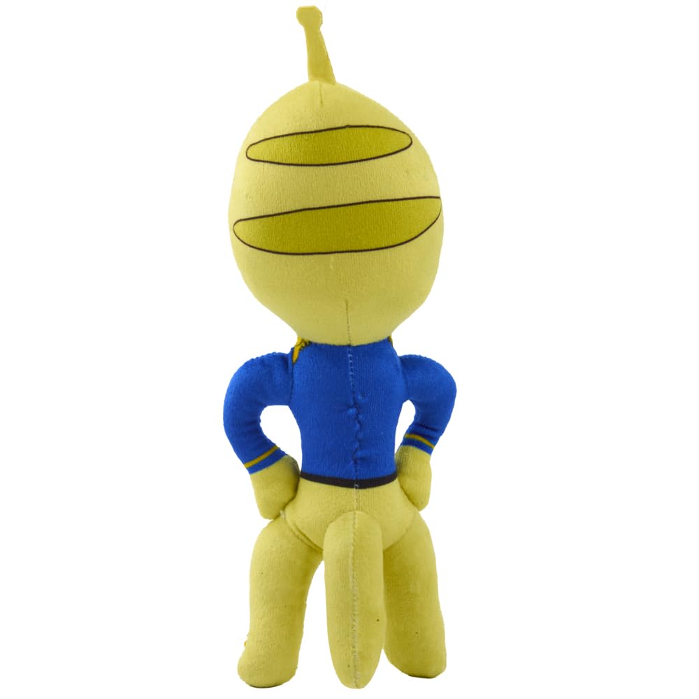 Buckle-Down Pleakley cuerpo completo, peluche duradero con chirriador, licencia Disney.
