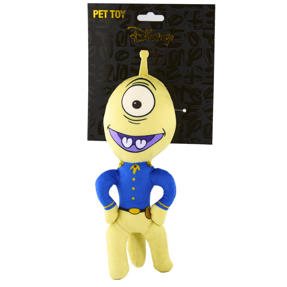 Buckle-Down Pleakley en uso, perfecto para juego suave y descanso.