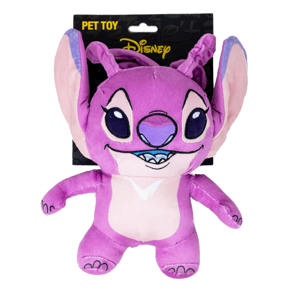 Buckle-Down Juguete con sonajero para perros Lilo Stitch Angel, fomenta exploracion y juego.