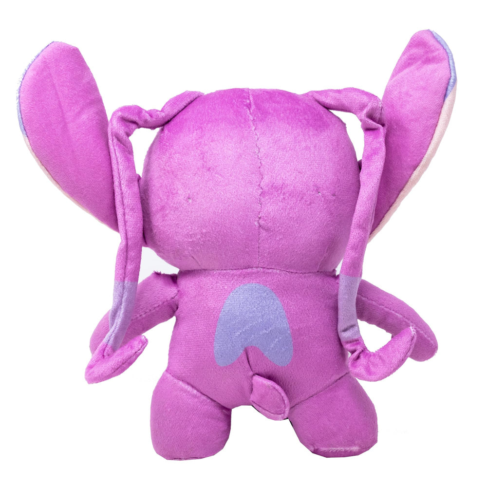 Buckle-Down Juguete peluche Lilo Stitch Angel con sonajero, ideal para juego interactivo.