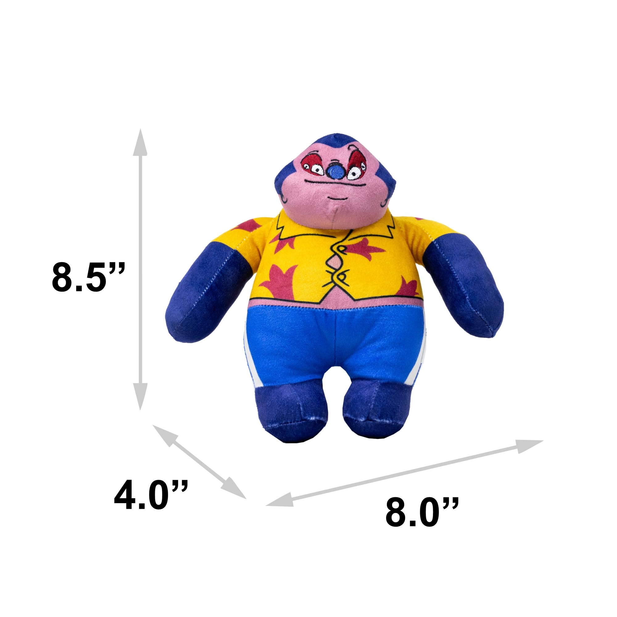 Buckle-Down Disney Stitch Jumba, peluche con relleno suave para juego prolongado.