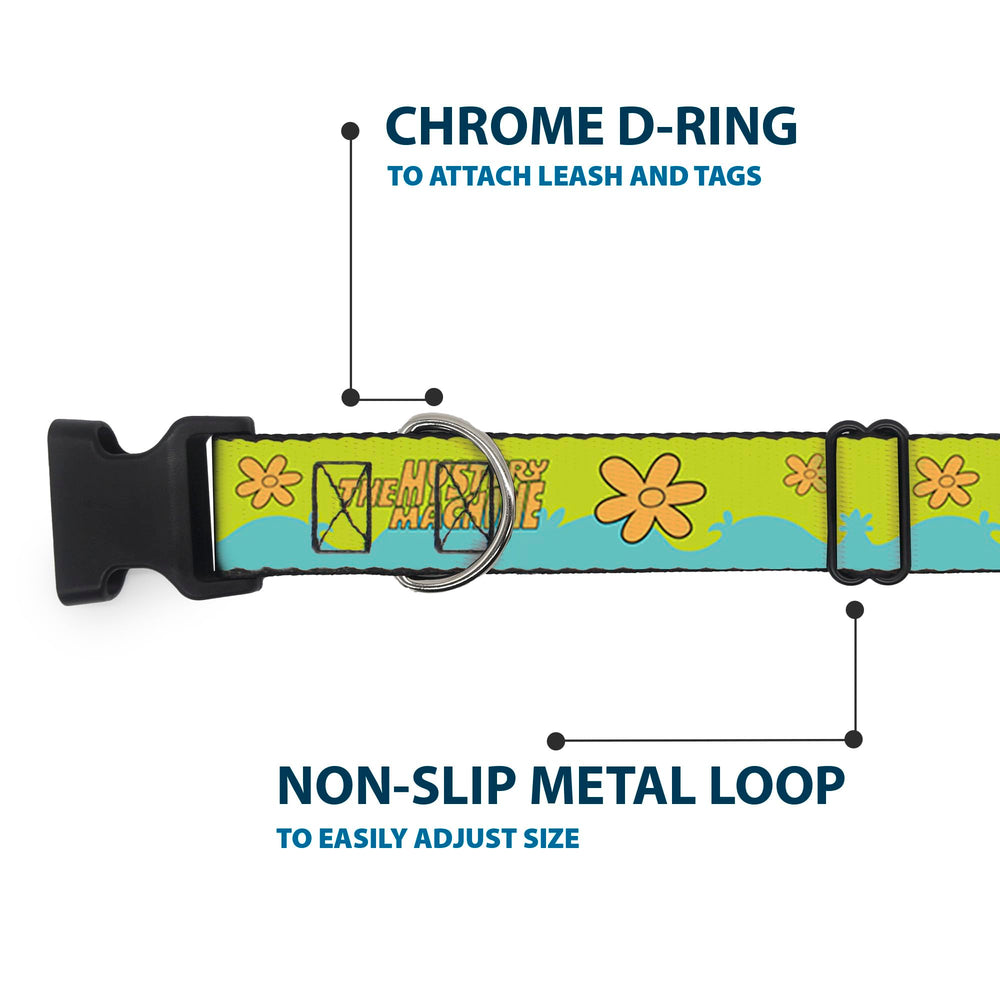 Collar Buckle-Down Scooby Doo con licencia oficial Scooby Doo.