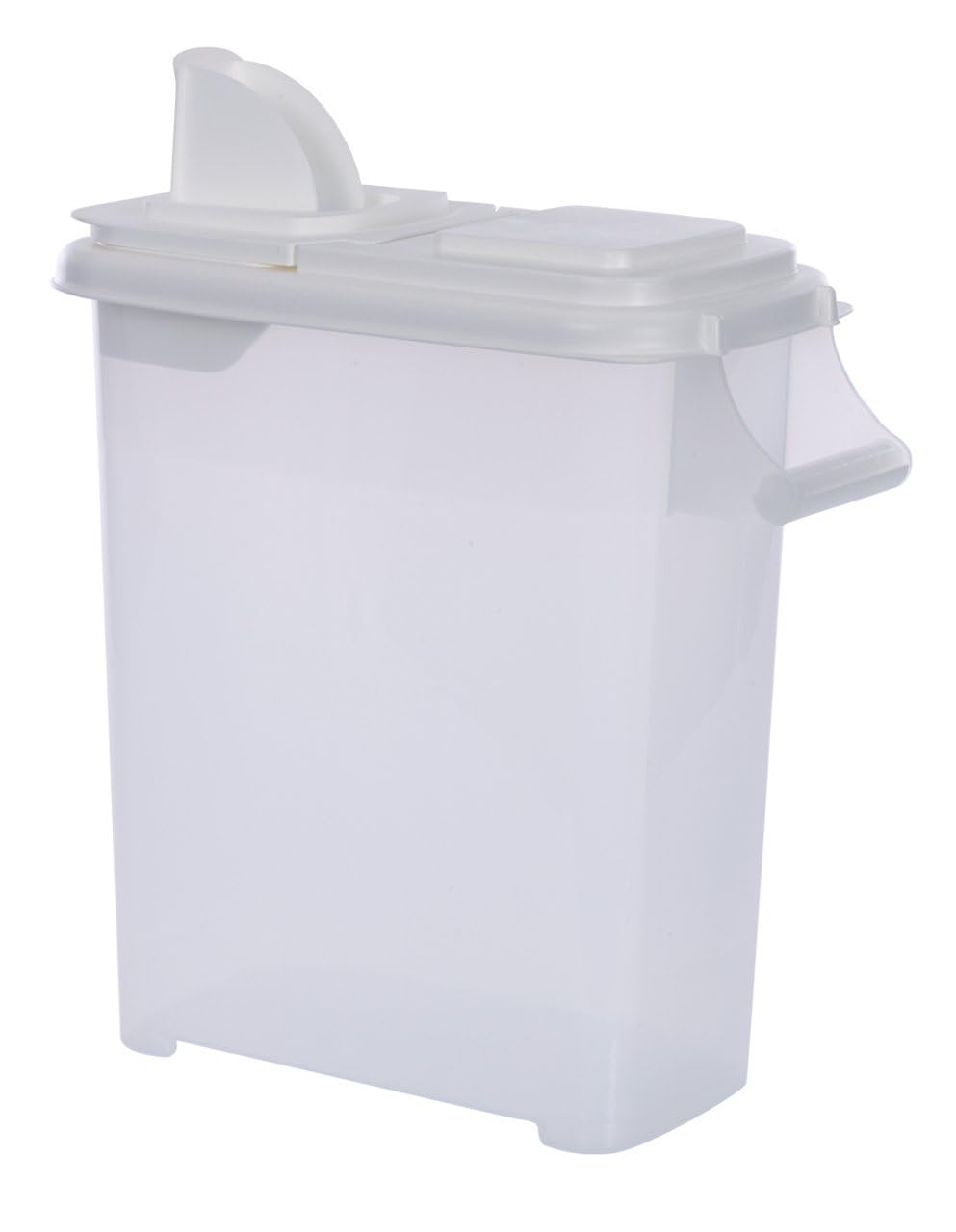 Dispenser Buddeez con tapa hermética mantiene el alimento fresco y sin olores.