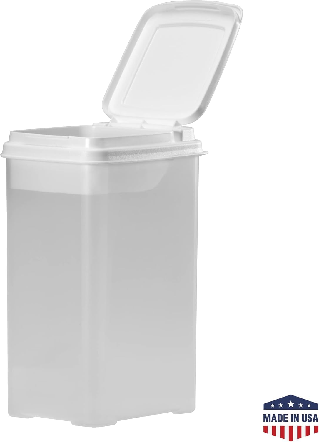 Buddeez contenedor de cocina para mascotas, fácil de guardar en estantería.