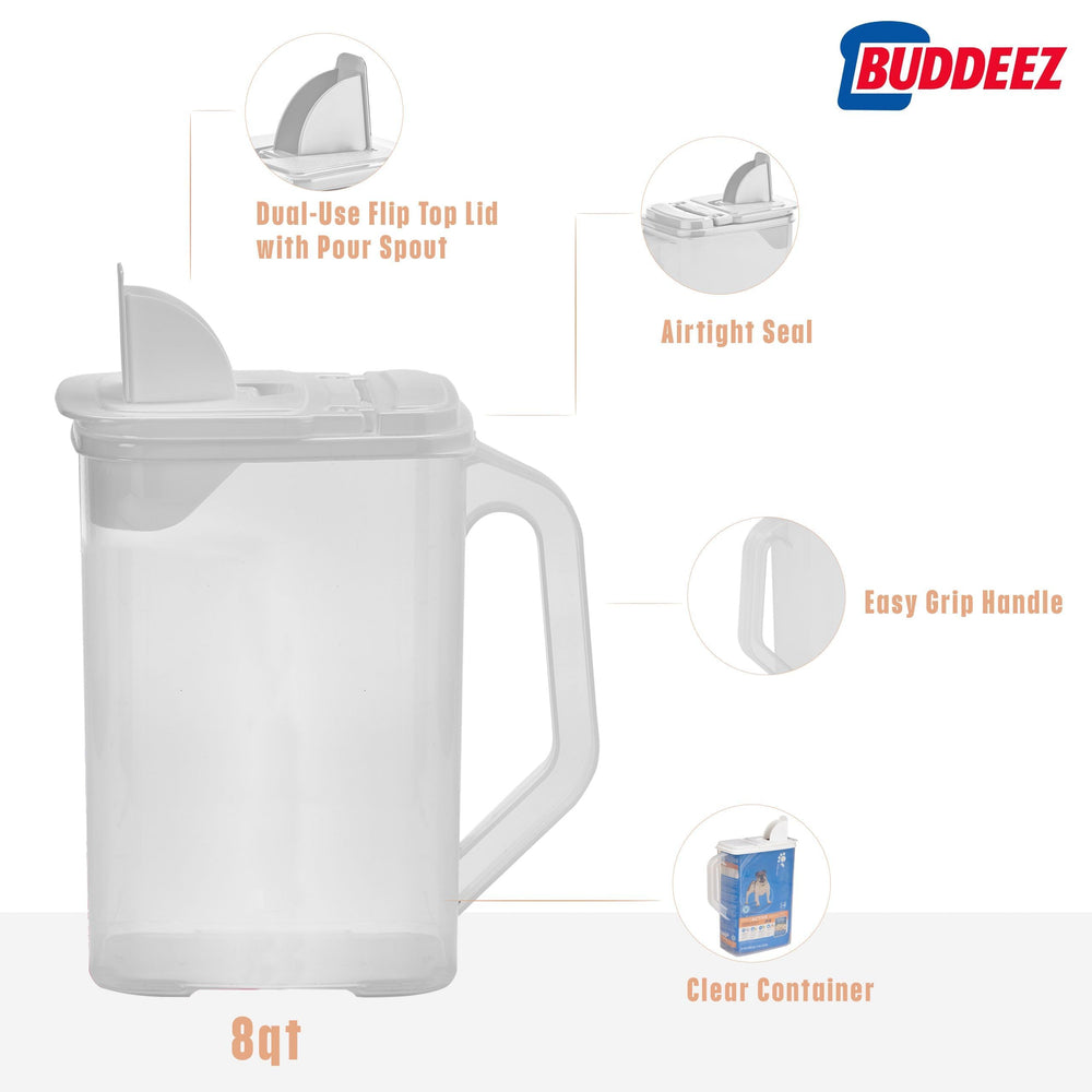 Buddeez sello-hermetico mantiene la comida fresca