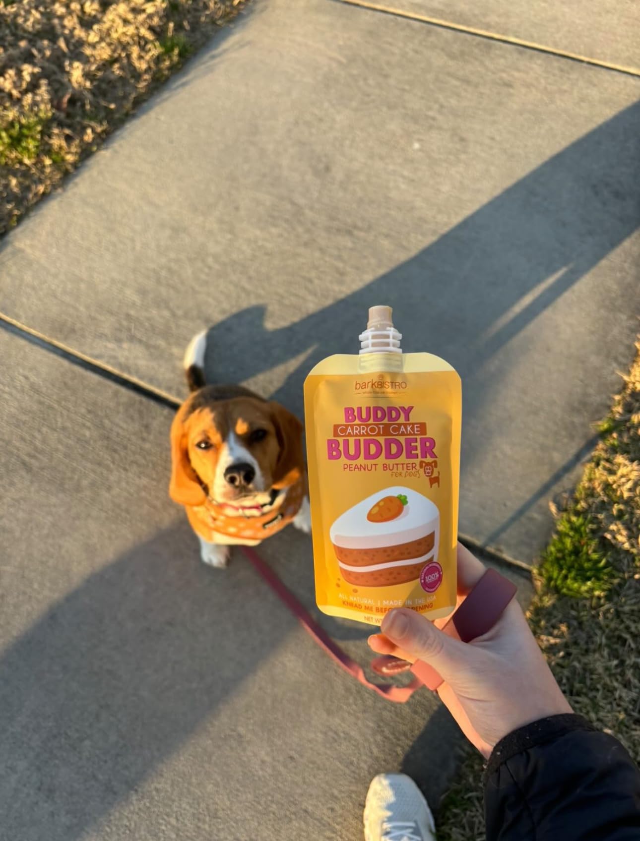 Buddy Budder hecho en Estados Unidos con ingredientes de calidad.