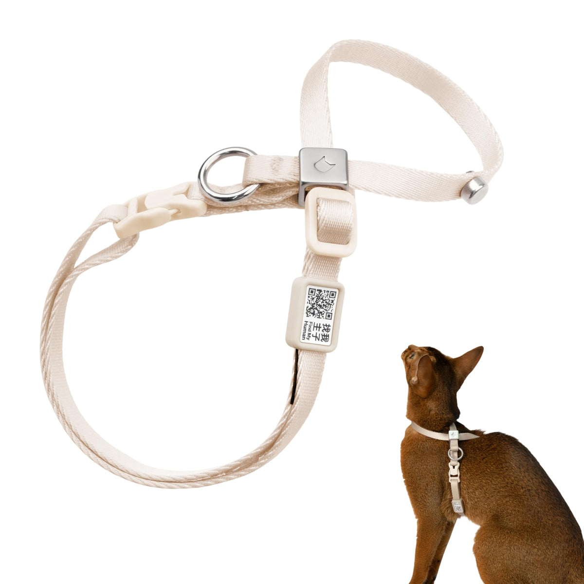 BuddyArmor arnés para gatos anti huida, seguro y cómodo para paseos.