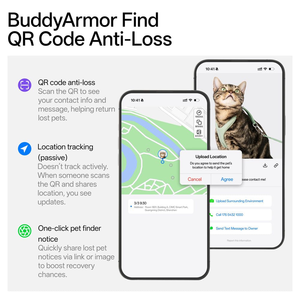 Herrajes de aleación BuddyArmor robustos para mayor durabilidad.