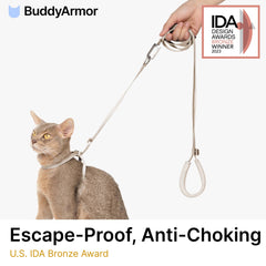 Correa BuddyArmor con asa acolchada para mayor comodidad del dueño