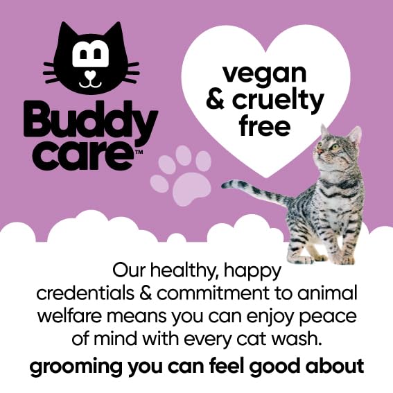 Buddycare Desenredado Spray: cuidado-pelo-gato para una rutina-de-cuidado más suave.