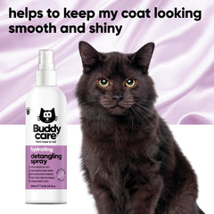 Buddycare Desenredado Spray: nudos enmarañados-gato para pelo más manejable.