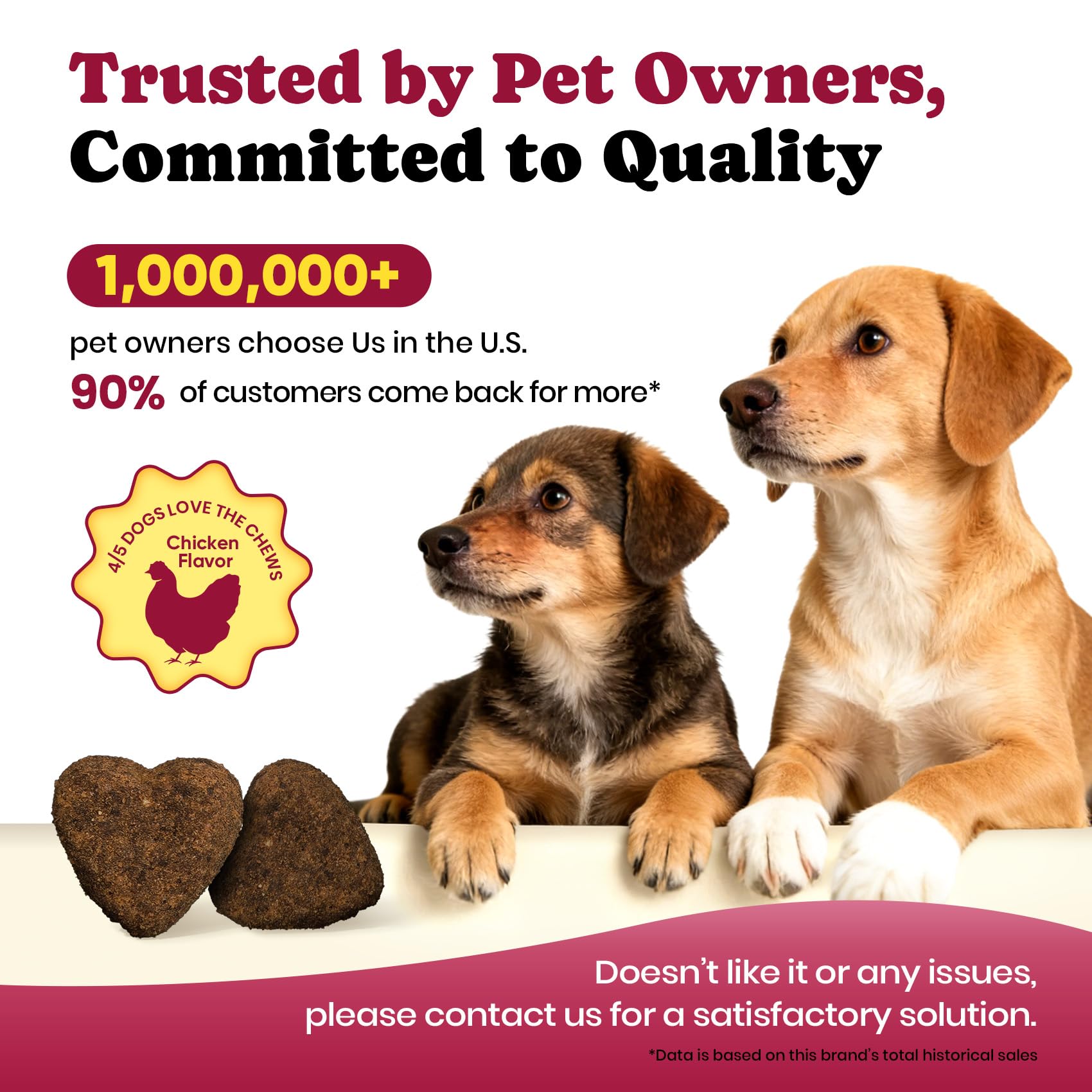 BuddyCheer Glucosamina para perros, uso diario para movilidad y confort.