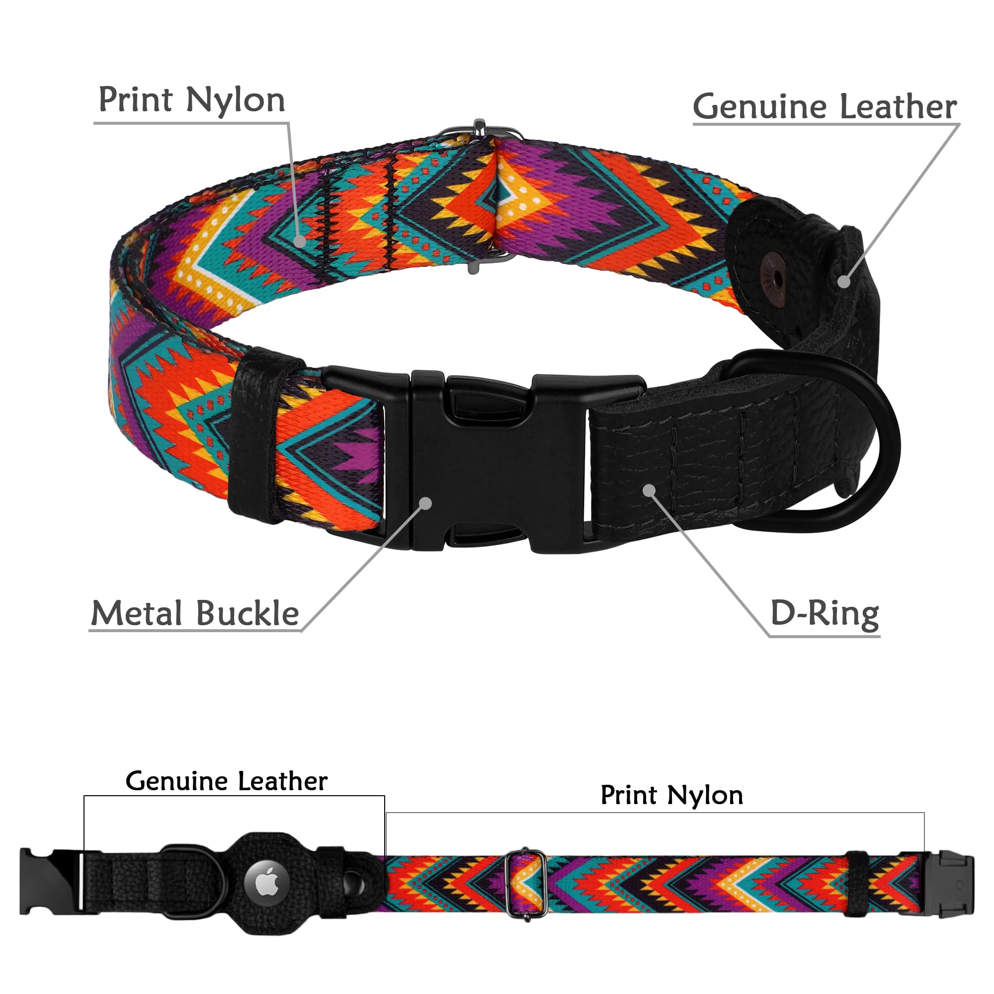 budkas collar XL ajuste alto para cuello grande y comodidad prolongada.
