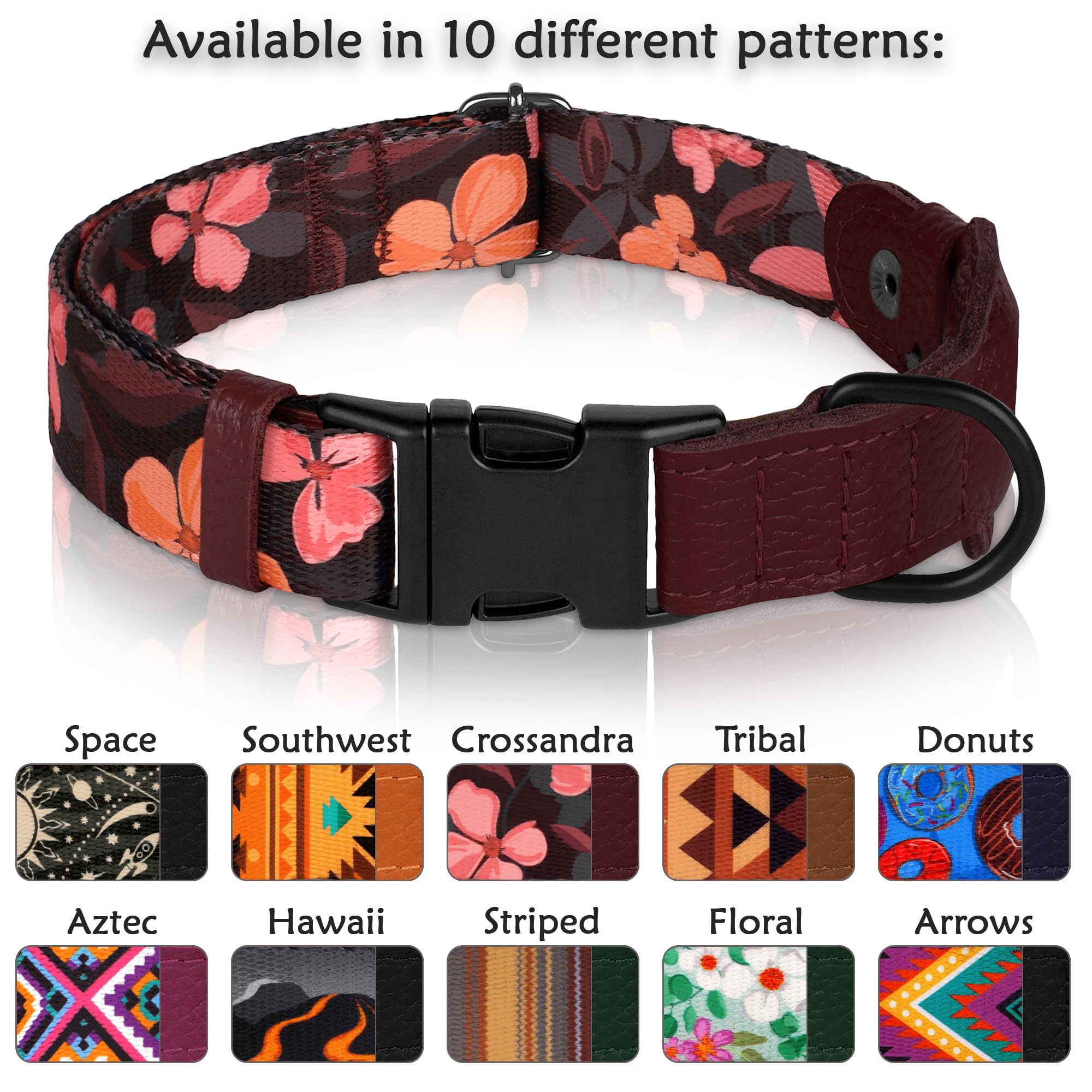 Collar AirTag de BUDKAS con tallas ajustables para diferentes tamaños