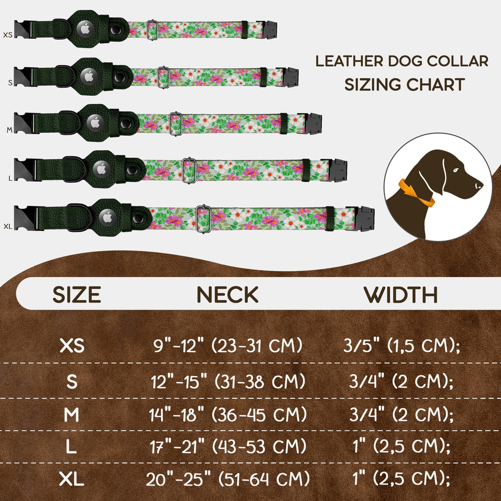 Collar de BUDKAS con ajuste para razas pequeñas a grandes