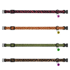 Collar BUDKAS floral con campana para localización y moda.