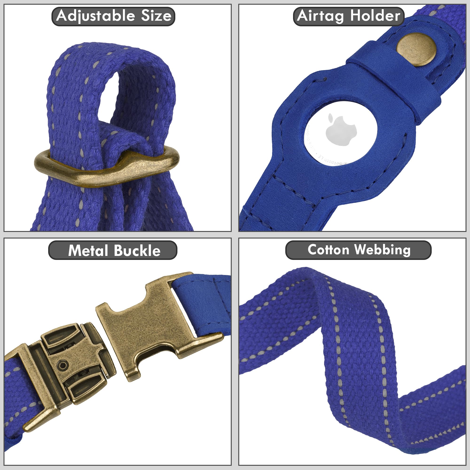 Collar Budkas talla XL para perros grandes