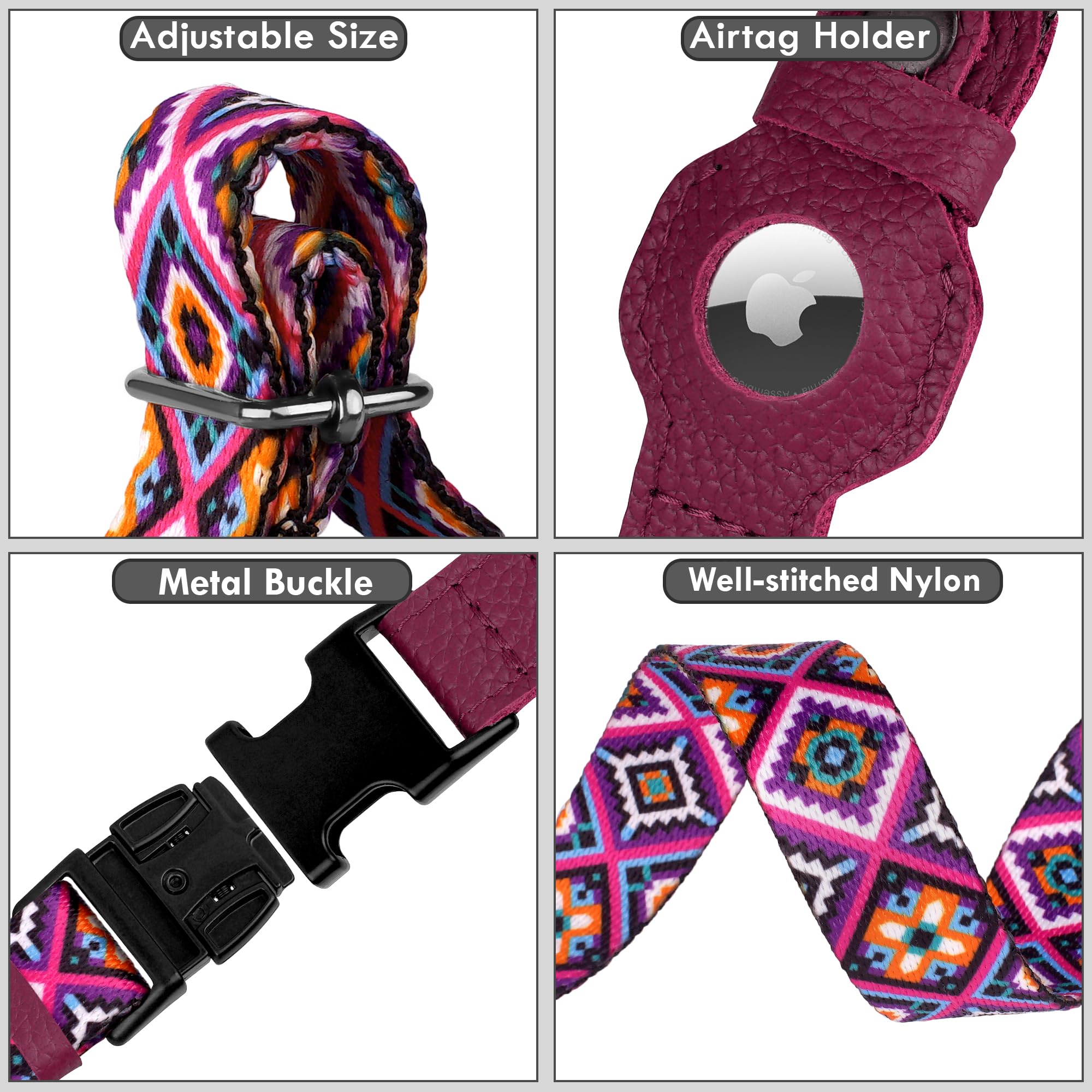 Collar Budkas talla M para perros medianos y grandes.