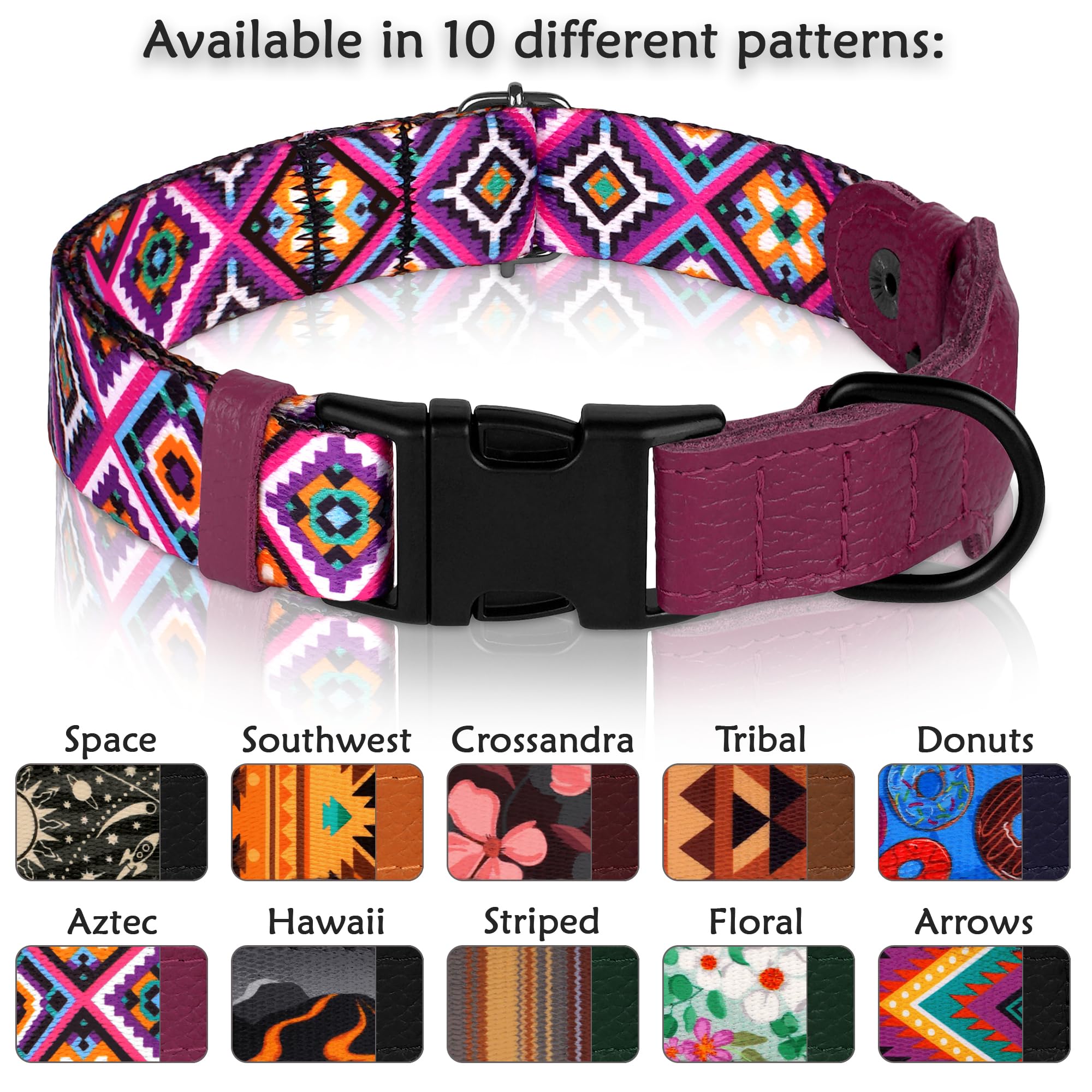 Collar Budkas talla XS para cuellos pequeños.