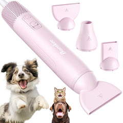 Buenkee secador mascotas portátil compacto, ideal para uso en casa o de viaje.