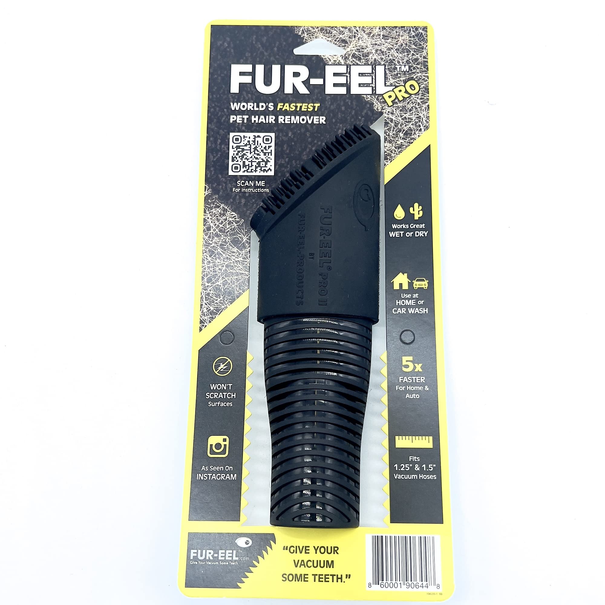 Buff Brite Fang Adapter detalle: compatible y duradero para aspiradoras.