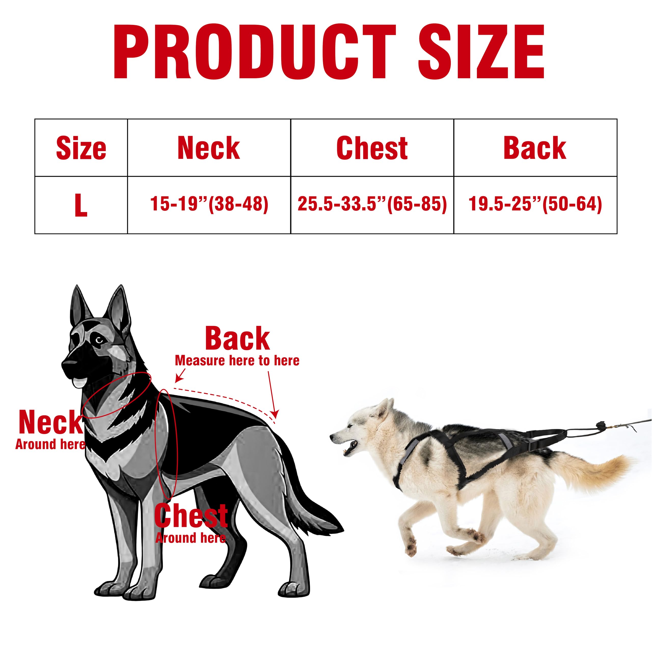 BuleVina arnés perro diseño X-Back mejora distribución de presión durante tirones.