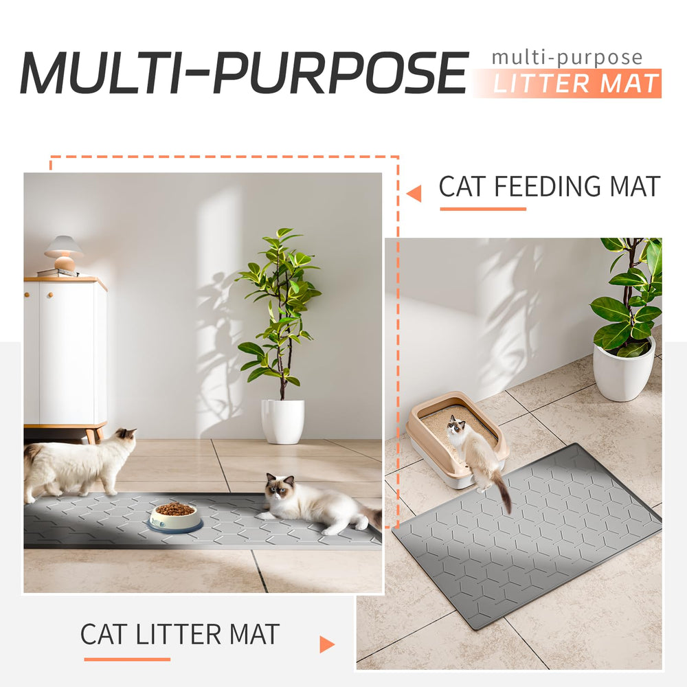Bulkniu Suavidad y durabilidad, ideal para gatos activos y varios tipos de arena.