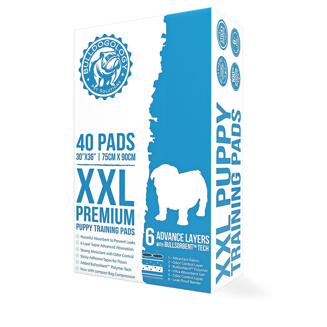 Bulldogology pads absorcion rapida con gel para secado rápido y limpieza.