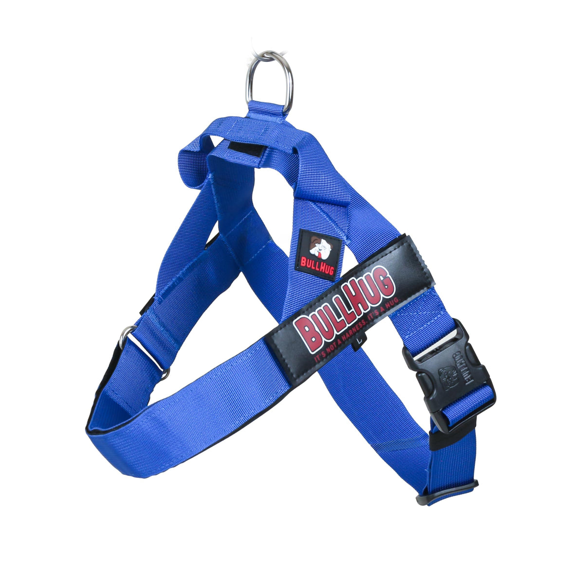 BullHug arnés ajustable para perro sin tirones, paseo cómodo y seguro.