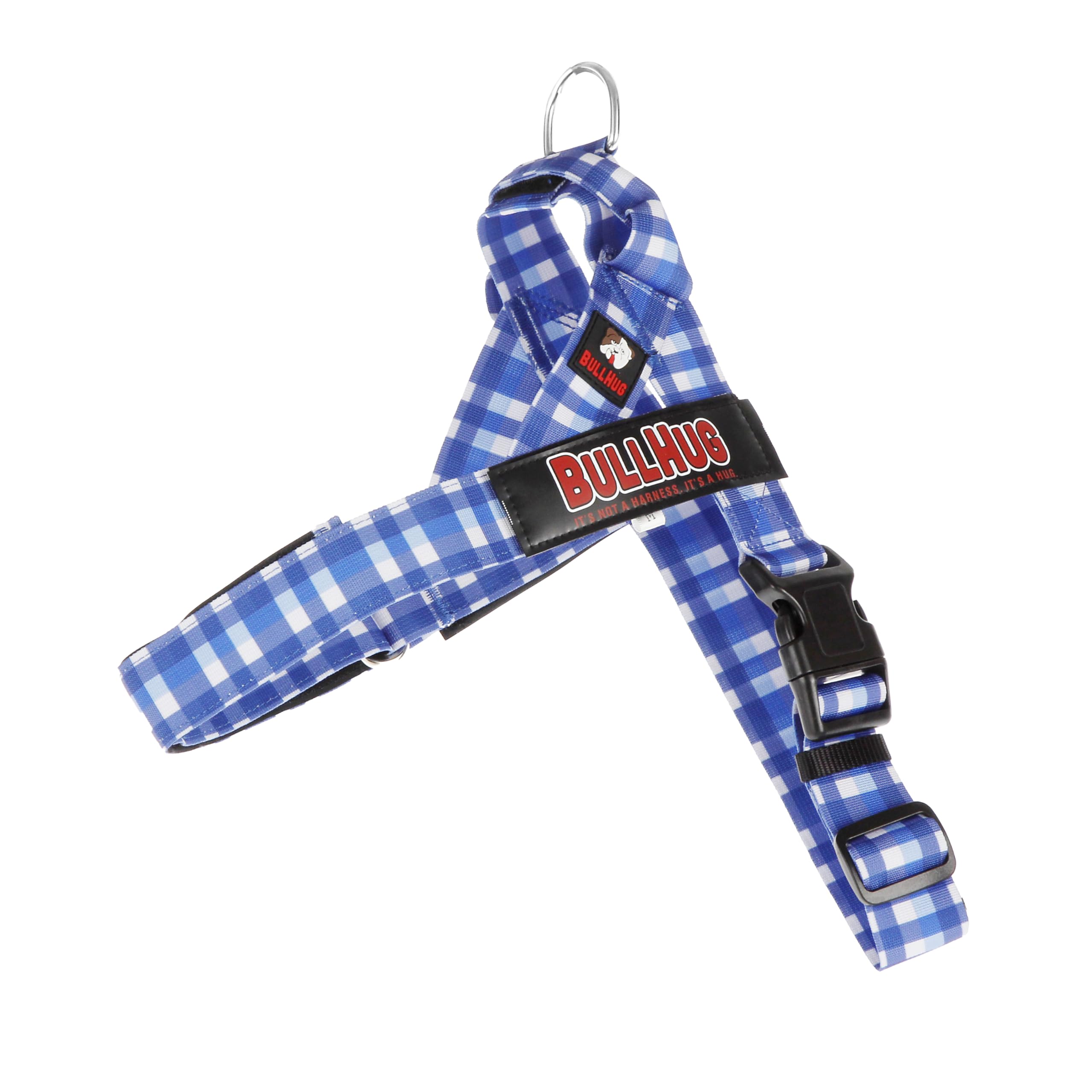 BullHug arnés fácil de poner, ideal para bulldogs con rostro corto.