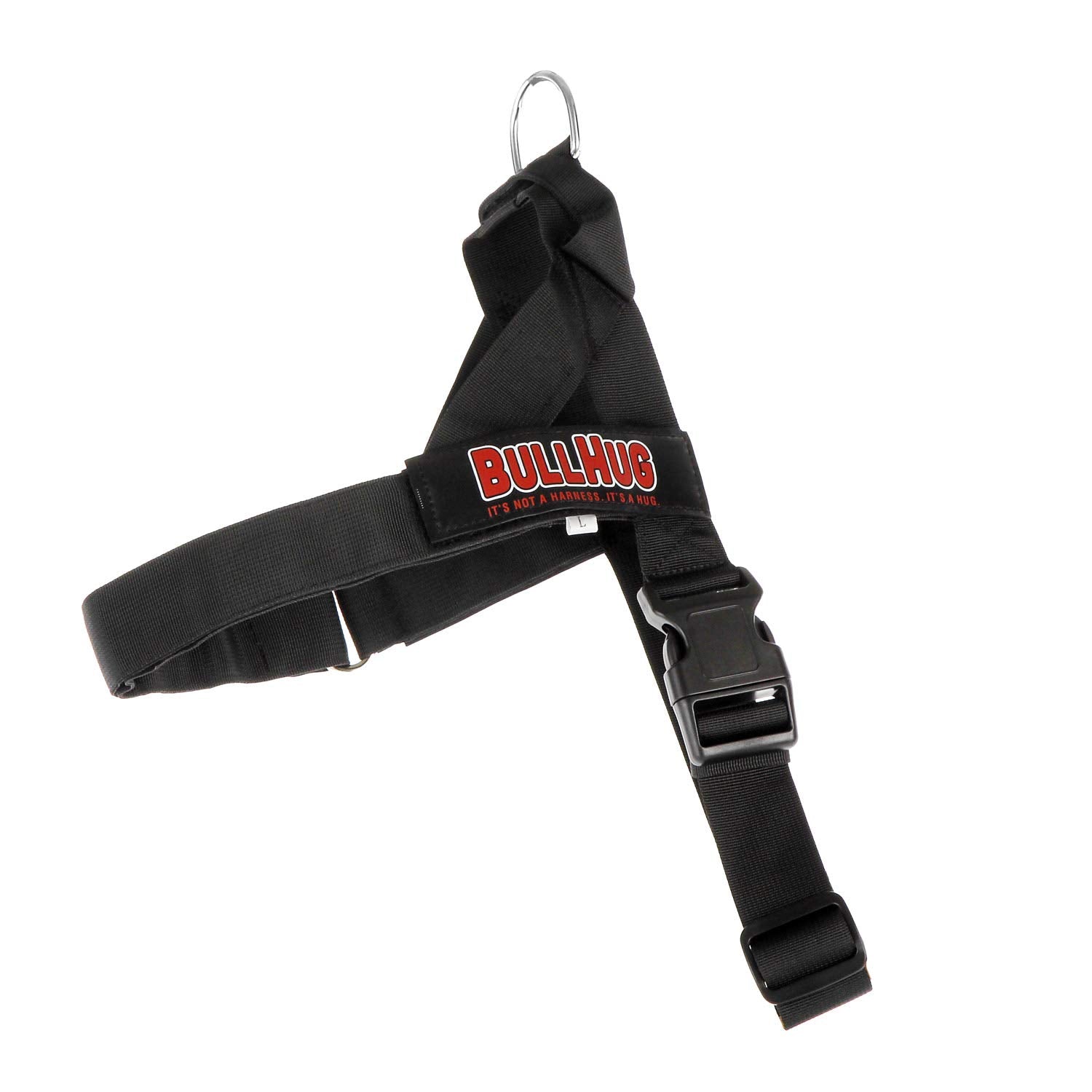 BullHug Arnés: mango ergonomico para control cercano.