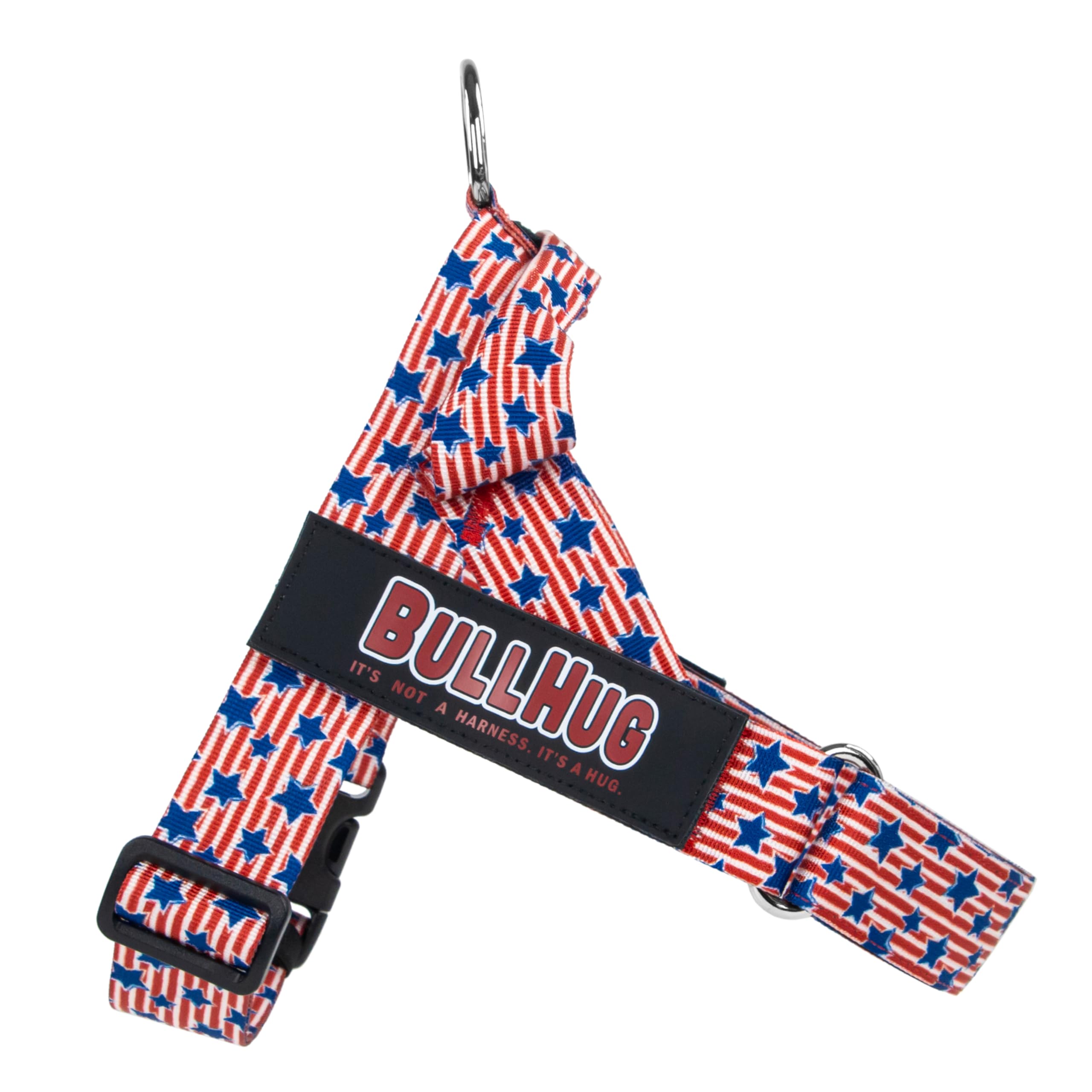 BullHug Arnés con diseño anti-tirones, fácil de colocar para bulldogs.