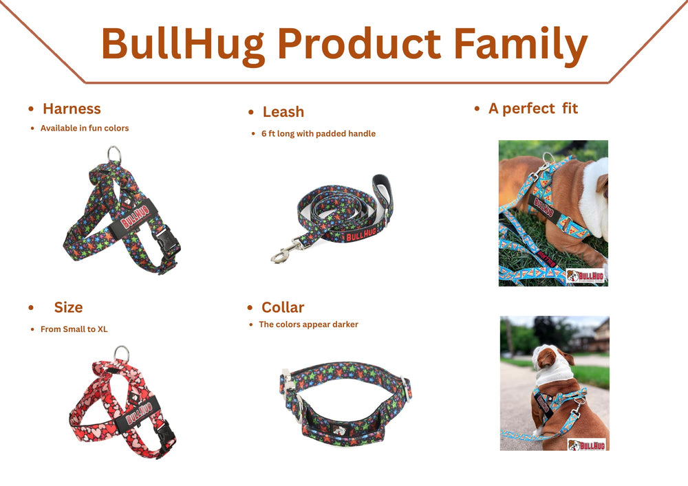 Arnés BullHug parche removible para personalización.