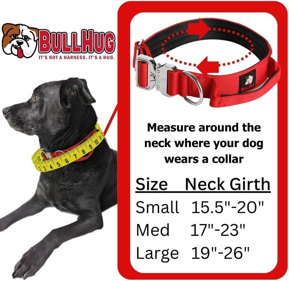 BullHug collar acolchado en neopreno, mayor comodidad en la piel