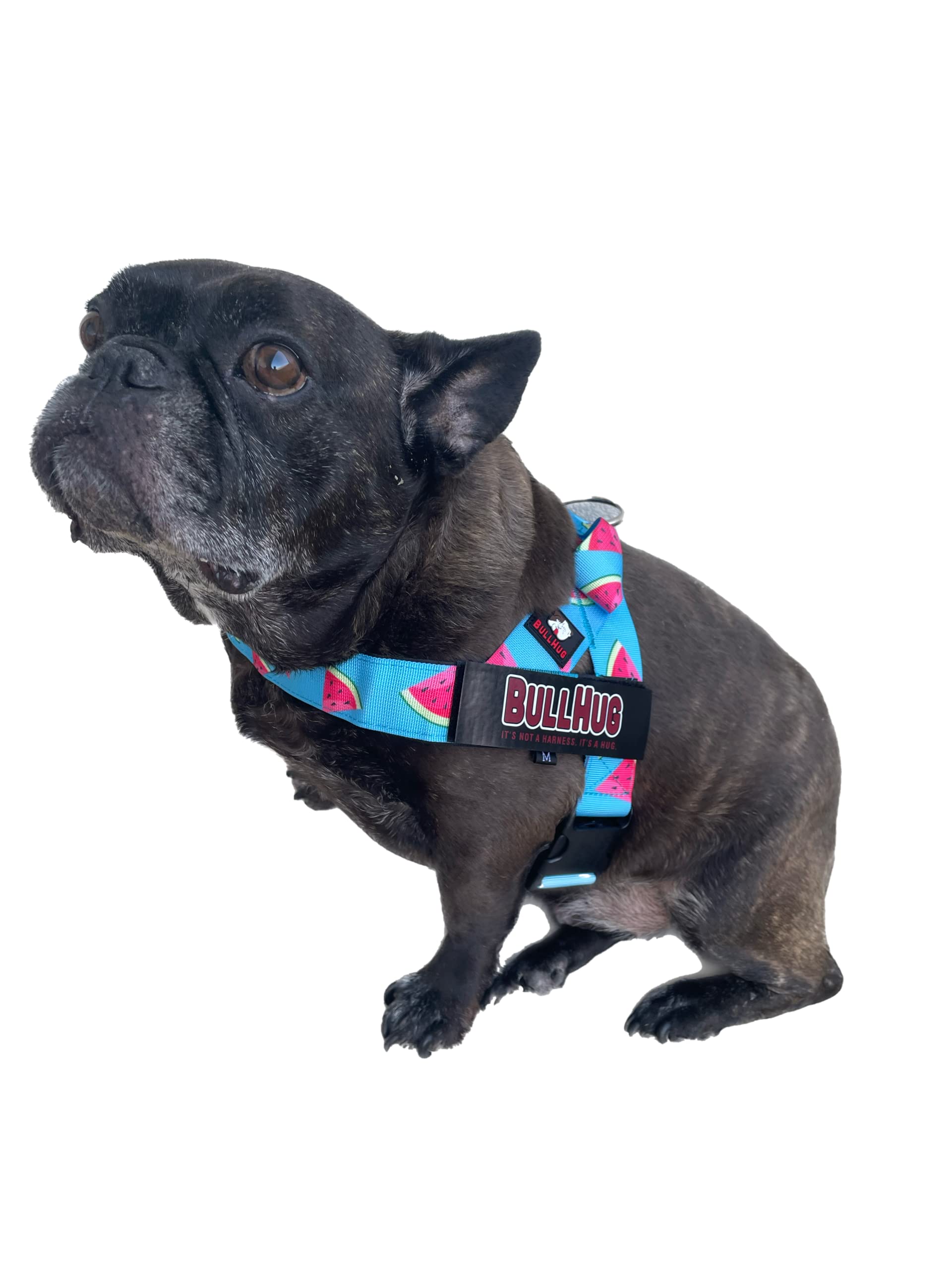 BullHug diseño cómodo en tela para paseos prolongados.