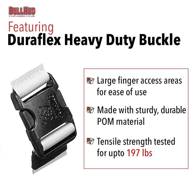 BullHug diseño ergonómico reduce molestias durante caminatas.