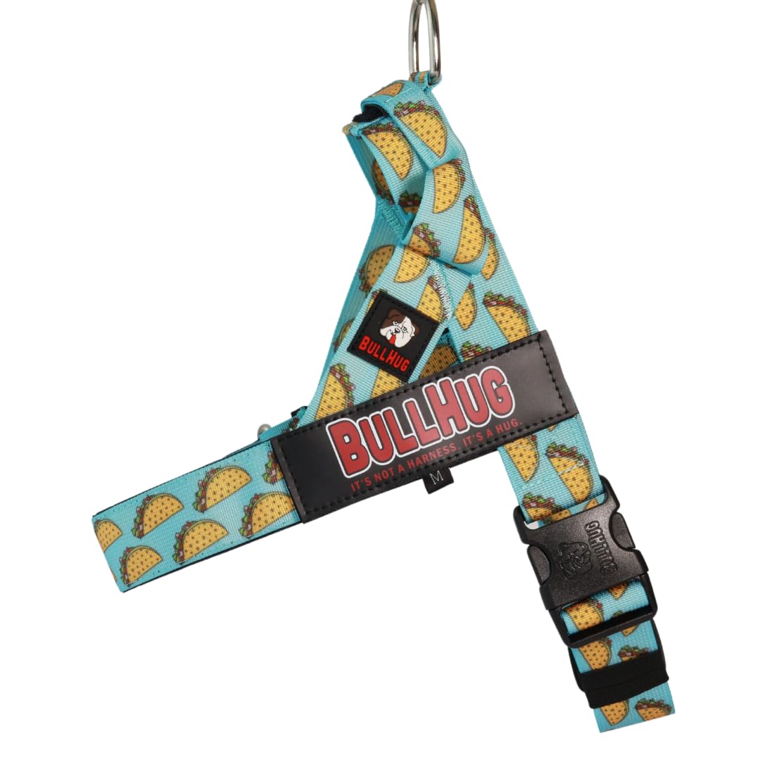 BullHug harness side adjustment for a precise, comfortable fit.