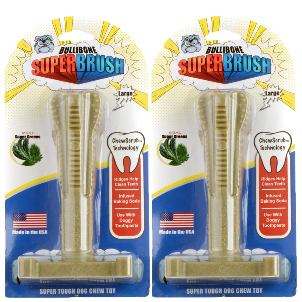 Bullibone Spin-a-Bone, juguete interactivo para perros, fomenta juego activo y mordida controlada.