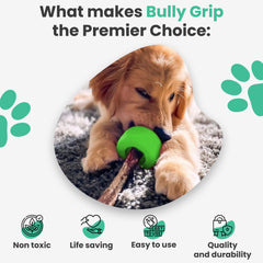 Bully Grip: sujeción firme del palito para evitar deslizamientos