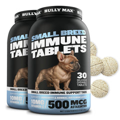 Tabletas Bully Max para perros pequeños, apoyo inmunológico diario