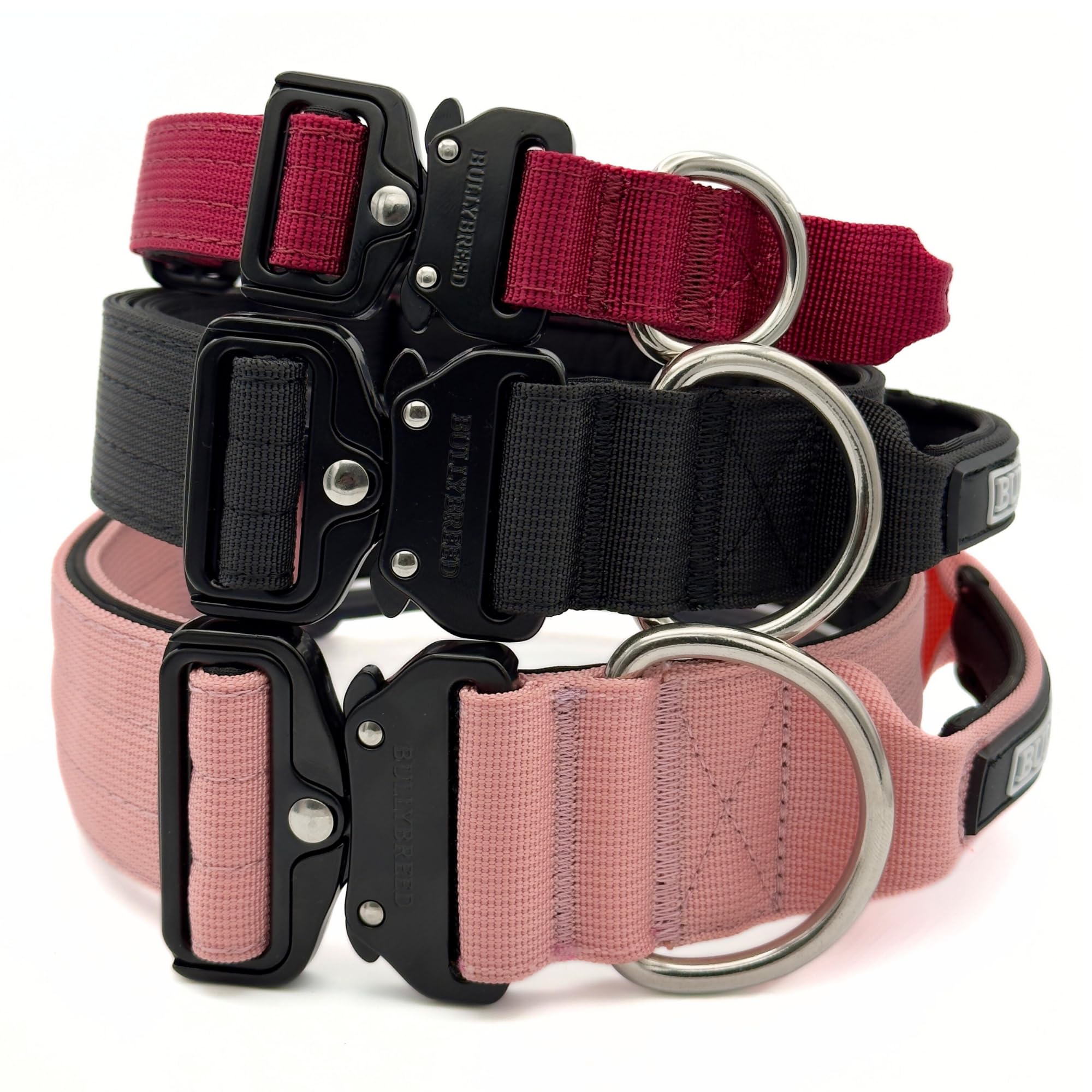 BULLYBREED collar táctico con cierre de metal y uso diario