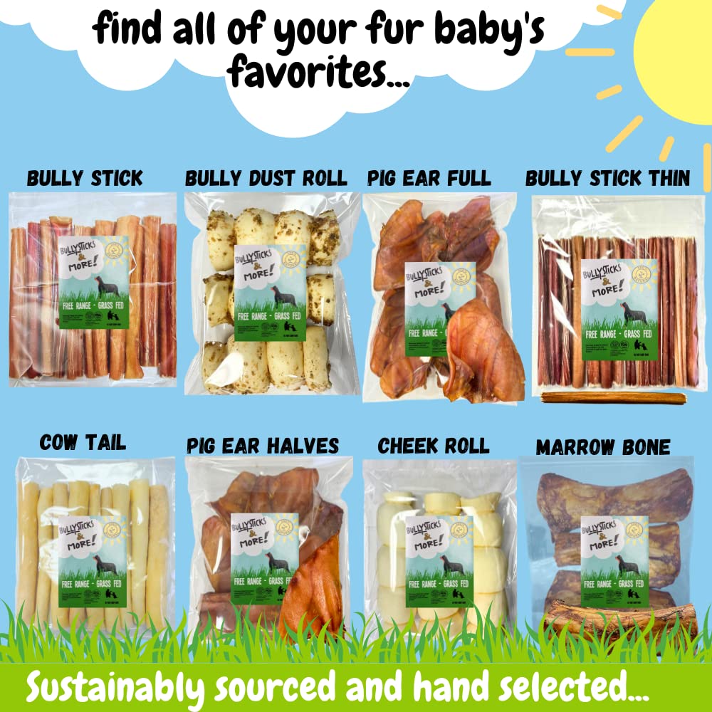 BULLYSTICKS Y MÁS caja de 3 unidades, opción conveniente para la familia.
